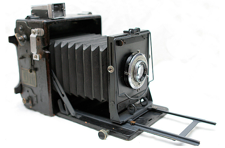 Graflex Speed Graphic With A Kodak Ektar Lens